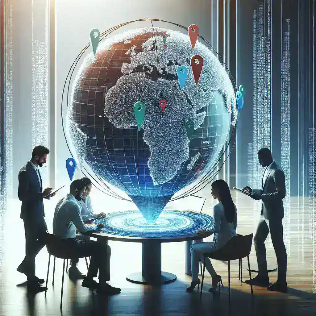 "Infographic illustrating the process of extracting and standardizing location data for data professionals, highlighting key steps and best practices in data management."