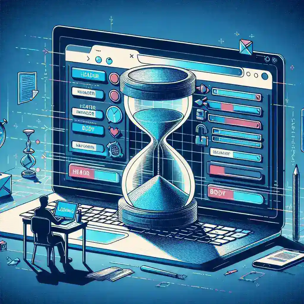 "Developer analyzing JavaScript code to optimize time delays in page rendering for improved website performance, featured in How to Handle JavaScript Time Delays in Page Rendering: A Complete Developer's Guide."